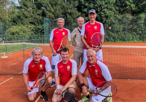 Herren 50 des Tennisclubs Waging Meister in der…